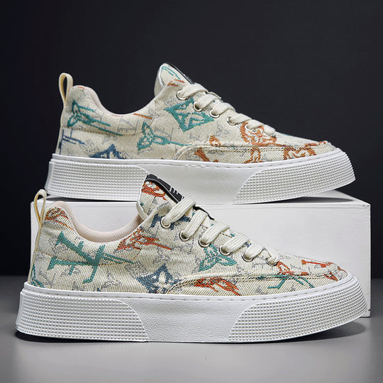 Damen Sneakers mit elastischem Stoff und rutschfester Sohle R&B