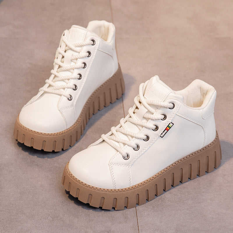 Damen modische High-Top Sneakers mit rutschfester Sohle R&B