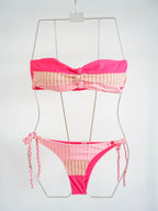 Damen Bandeau-Bikini mit raffinierten Knotendetails und verspieltem Design R&B