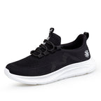 Damen Sportliche Lauf- und Freizeitschuhe mit atmungsaktivem Obermaterial und elastischem Einstiegsdesign R&B