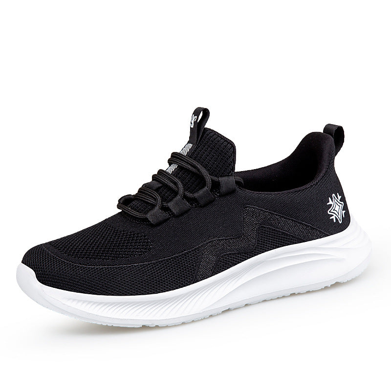 Damen Sportliche Lauf- und Freizeitschuhe mit atmungsaktivem Obermaterial und elastischem Einstiegsdesign R&B