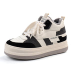 Damen modische Chunky Sneakers mit kuscheligem Innenfutter und strapazierfähigem Obermaterial R&B