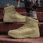 Herren robuste Outdoor-Stiefel mit rutschfester Sohle