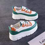 Damen Trendige Sneakers mit komfortabler Plateau-Sohle und modischem Design R&B