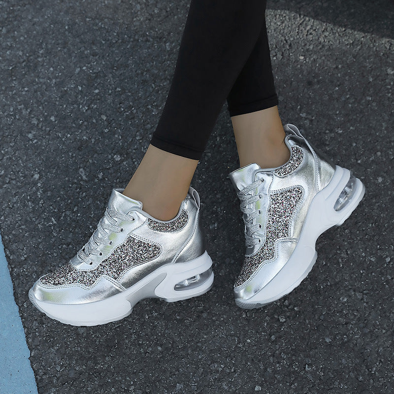 Damen Glamouröse Modische Sneakers