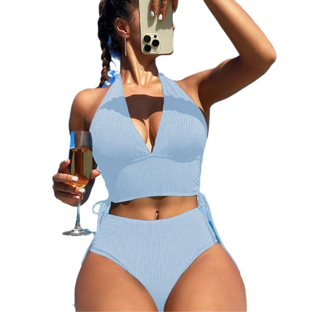 Damen Hochwertiger Bandeau-Bikini mit bequemem Stretch-Design R&B