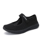 Damen Sportliche Freizeitschuhe mit flexiblem Schnallenverschluss