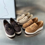 Damen Espadrilles mit modischer Plateausohle von R&B