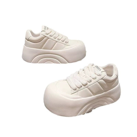 Damen Sportliche Plattform-Sneaker mit strapazierfähigem Obermaterial R&B