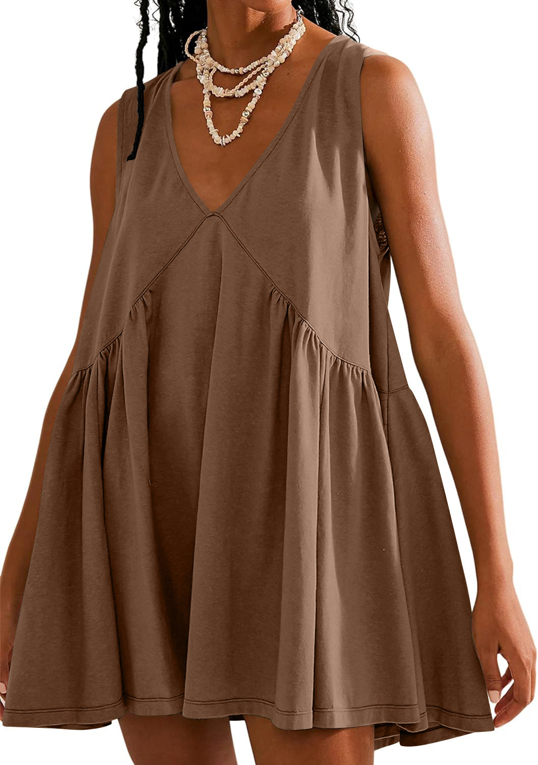 Damen Freizeitkleid aus leichtem, atmungsaktivem Material R&B