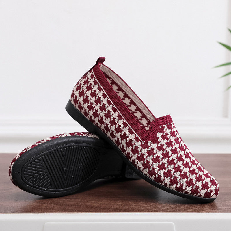 Damen elegante Mokassins mit rutschfester Sohle R&B