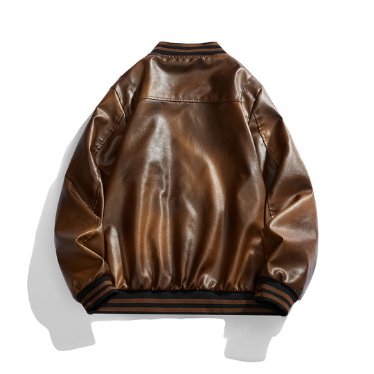 Herren klassische jacke mit elastischen Rippbündchen R&B