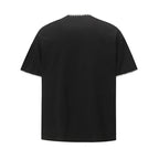 Damen lässiges T-Shirt mit kreativem Kragen R&B