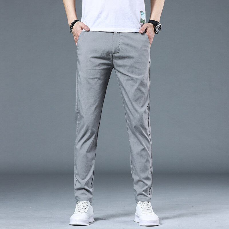 Herren luftige Freizeithosen im modernen Slim-Fit Design R&B