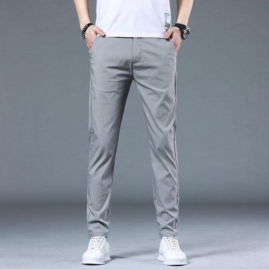 Herren luftige Freizeithosen im modernen Slim-Fit Design R&B