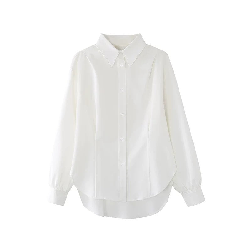 Damen R&Bhemd mit oversized Schnitt und eleganten Manschetten R&B