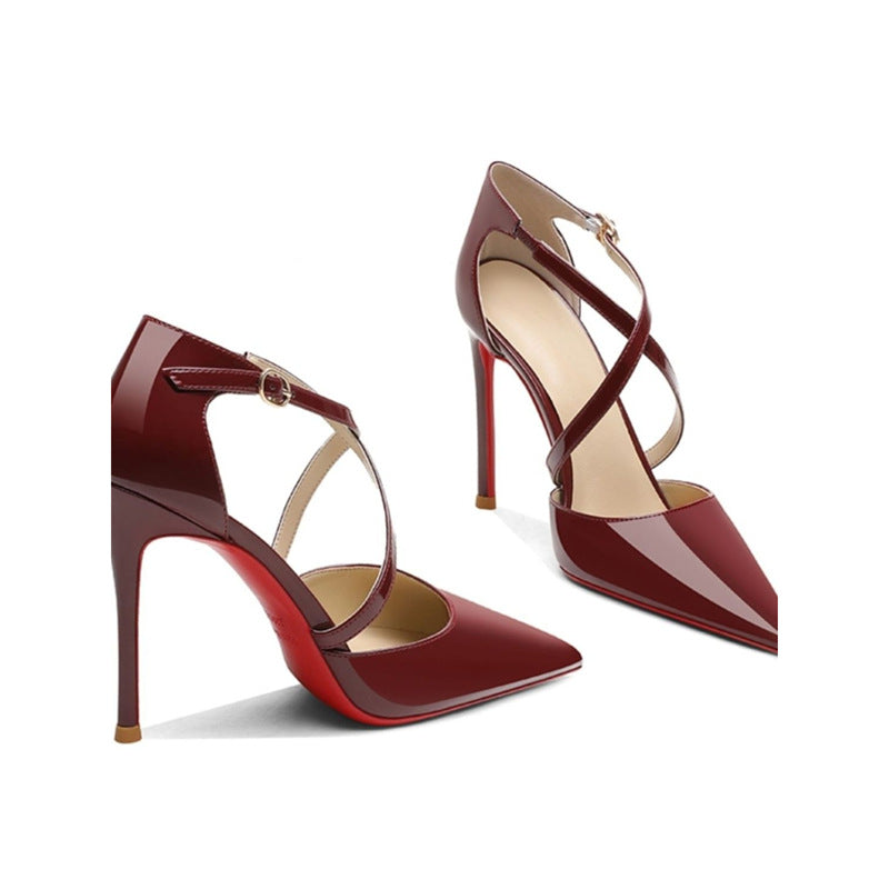 Damen elegante Slingback-Pumps mit modischem Schnitt