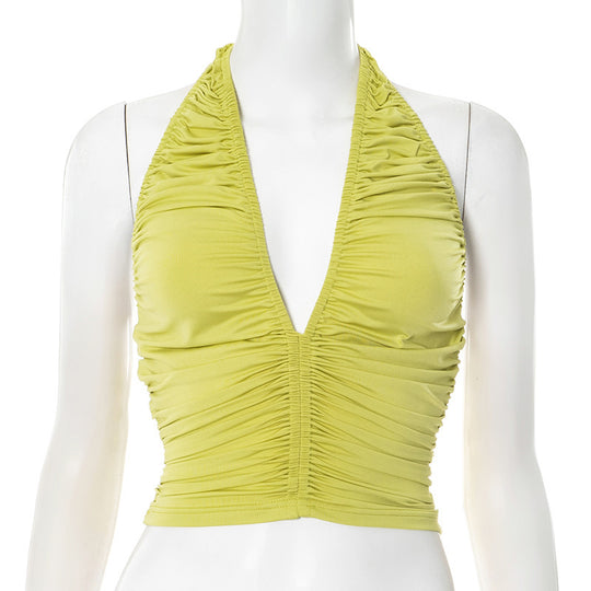 Damen Wickeloberteil mit Rüschendetails R&B