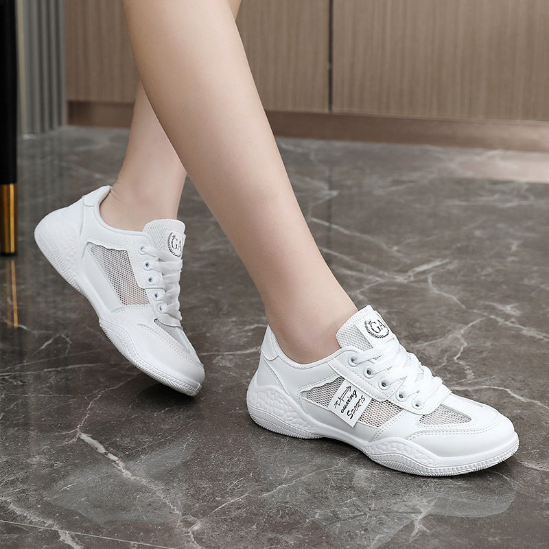 Damen Fitness Sneakers mit atmungsaktivem Mesh und flexibler Laufsohle R&B
