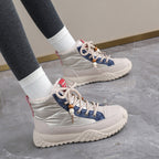 Damen Winterliche High-Top Sneaker mit schützender Fleece-Innenausstattung R&B