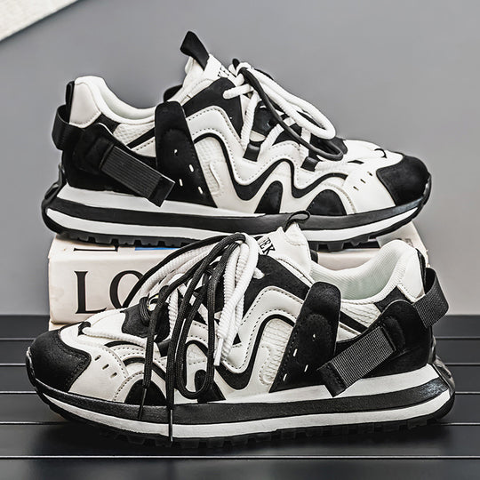 Damen Sportliche Multilayer-Sneaker mit innovativem Schnürsystem R&B