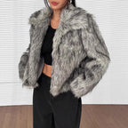 Damen Kunstpelzjacke R&B