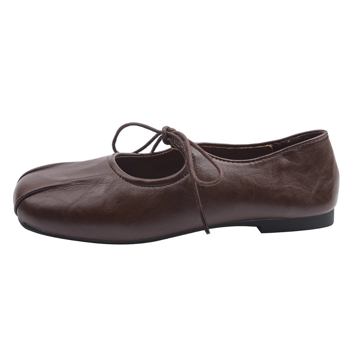 Damen Ballerina-Schuhe mit elegantem Schnürdesign und komfortablem Fußbett R&B