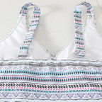 Damen Tankini-Set mit modischem Muster und komfortablem Schnitt R&B