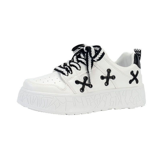 Damen Sneaker mit modischem Design und robuster Sohle R&B