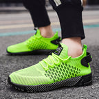 Damen Atmungsaktive Mesh Laufschuhe mit rutschfester Sohle R&B