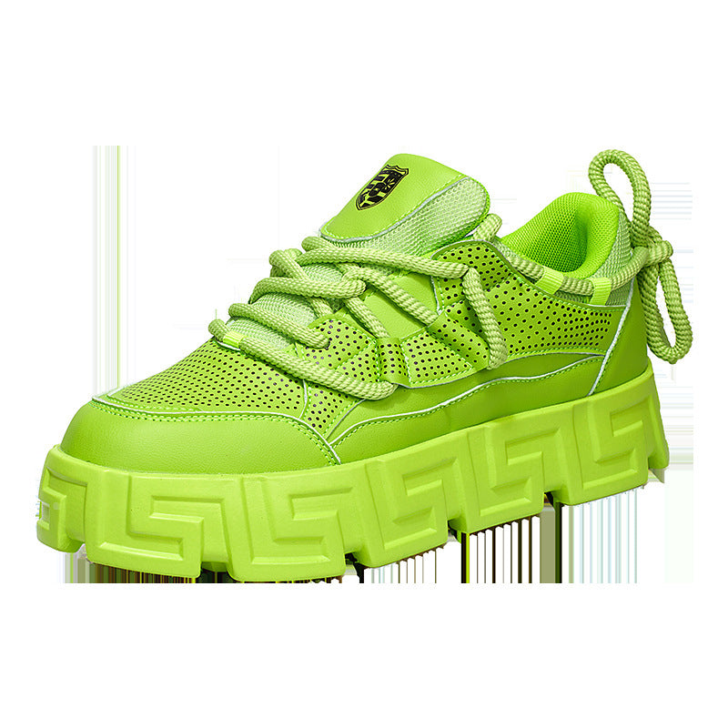 Damen Sportliche Chunky Sneakers mit atmungsaktivem Obermaterial und rutschfester Sohle R&B