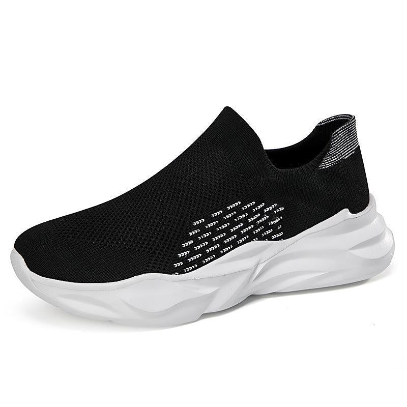 Damen Atmungsaktive Sneaker mit elastischem Strick-Obermaterial