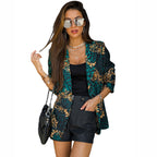 Damen Modischer Blazer mit prächtigen Mustern und eleganten Details R&B
