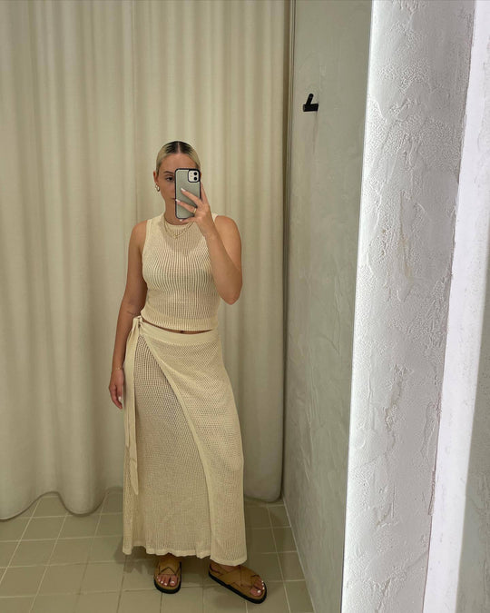 Damen elegantes Strickkleid R&B