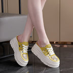 Damen Slip-On Freizeitsneaker mit Mesh-Obermaterial und rutschfester Sohle R&B
