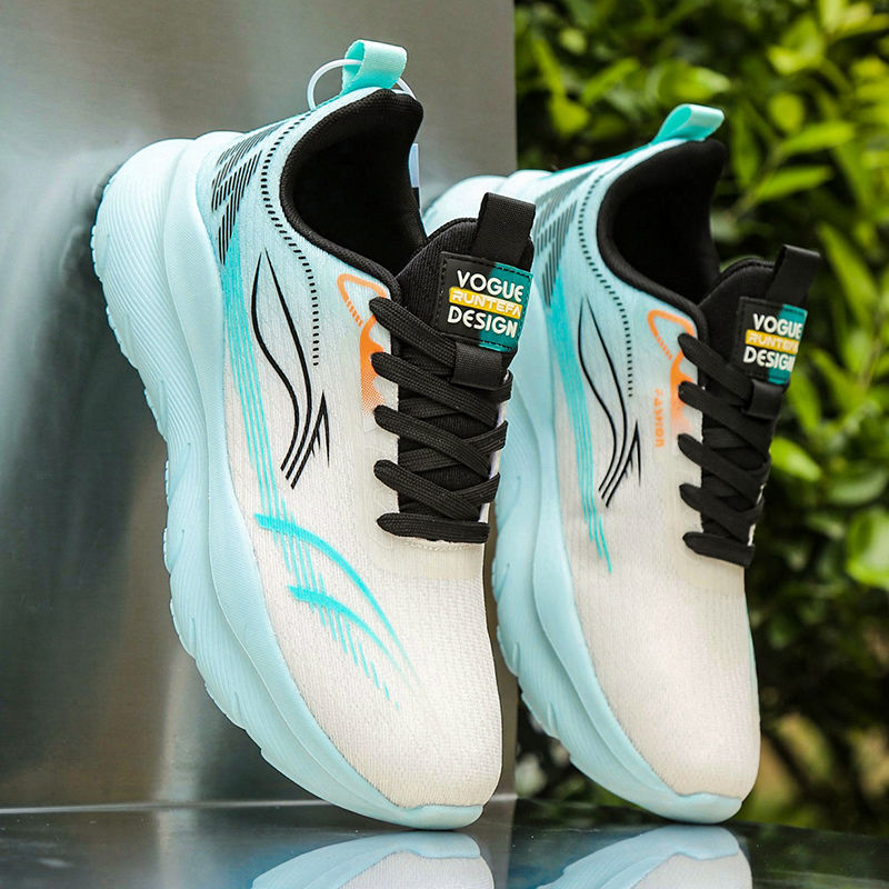 Damen Modische Performance Sneakers mit atmungsaktivem Obermaterial und Stoßdämpfung