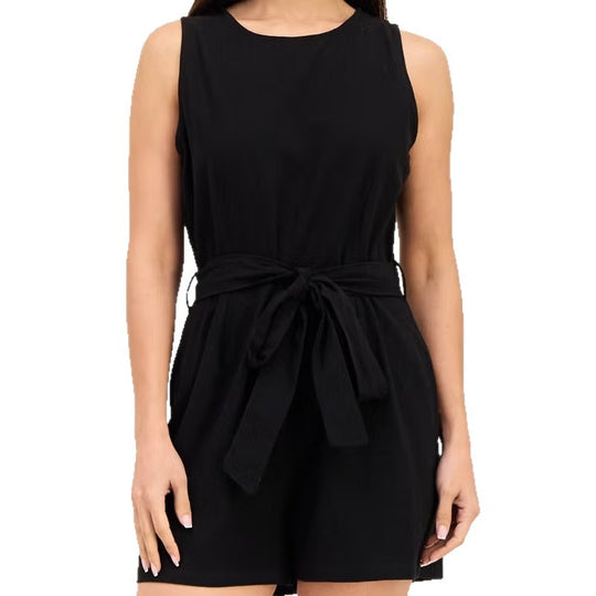 Damen Jumpsuit mit eleganter Taillierung und praktischen Taschen R&B