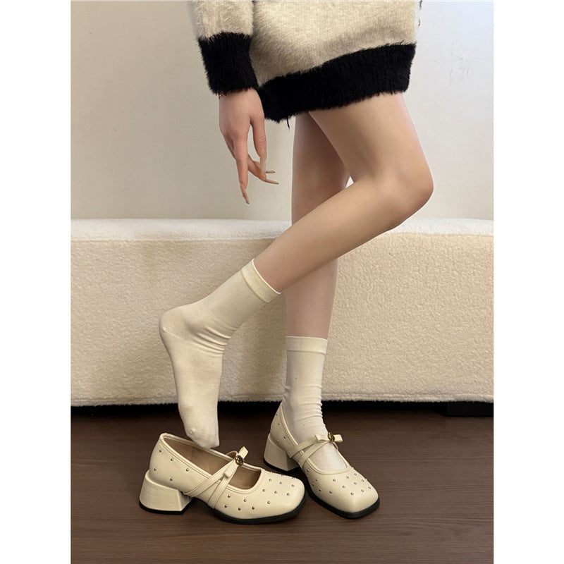 Damen Mary Jane Schuhe R&B