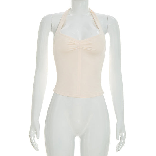 Damen Top mit Halterneck und modischem Design R&B