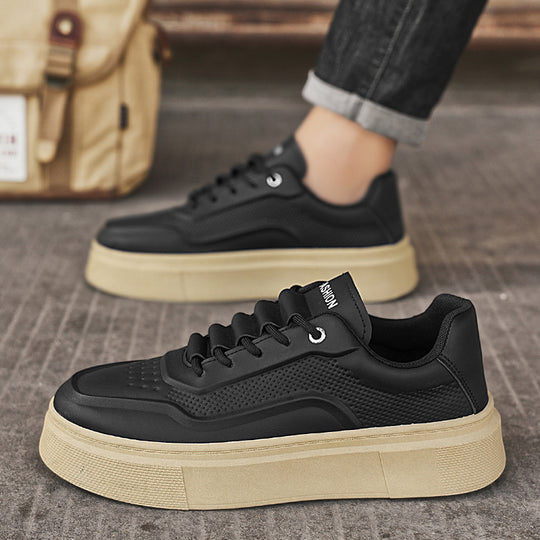 Damen Sportliche Plateau Sneakers mit atmungsaktiver Konstruktion und modischem Obermaterial R&B