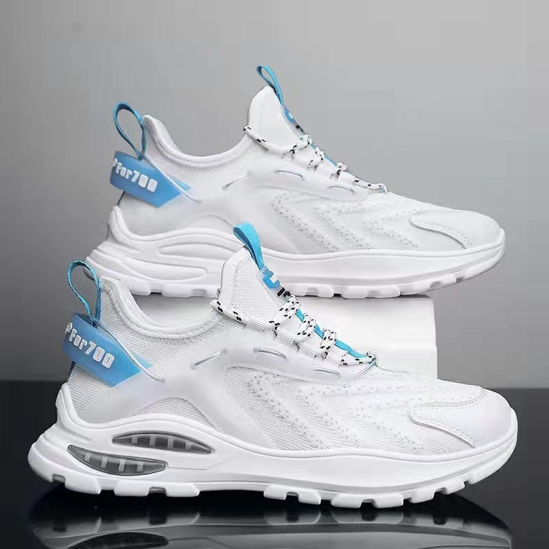Damen Sportliche Lifestyle Sneakers mit atmungsaktiver Mesh-Oberfläche R&B