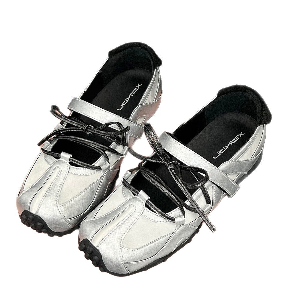 Damen Sneaker mit flexiblem Schnürsystem und atmungsaktivem Obermaterial R&B