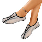 Damen Atmungsaktive Sneaker mit Netzstruktur und flexiblem Fußbett R&B