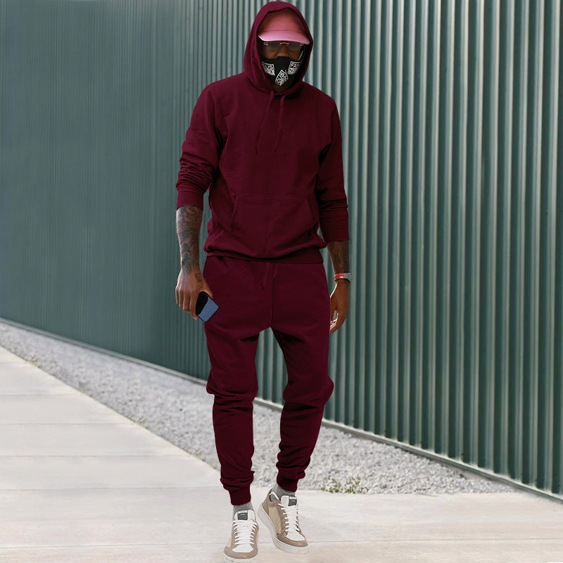 Herren Sportanzug mit Hoodie und bequemen Jogginghosen R&B