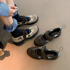 Damen Sportliche Ballerinas mit verstellbarem Riemen und rutschfester Sohle R&B