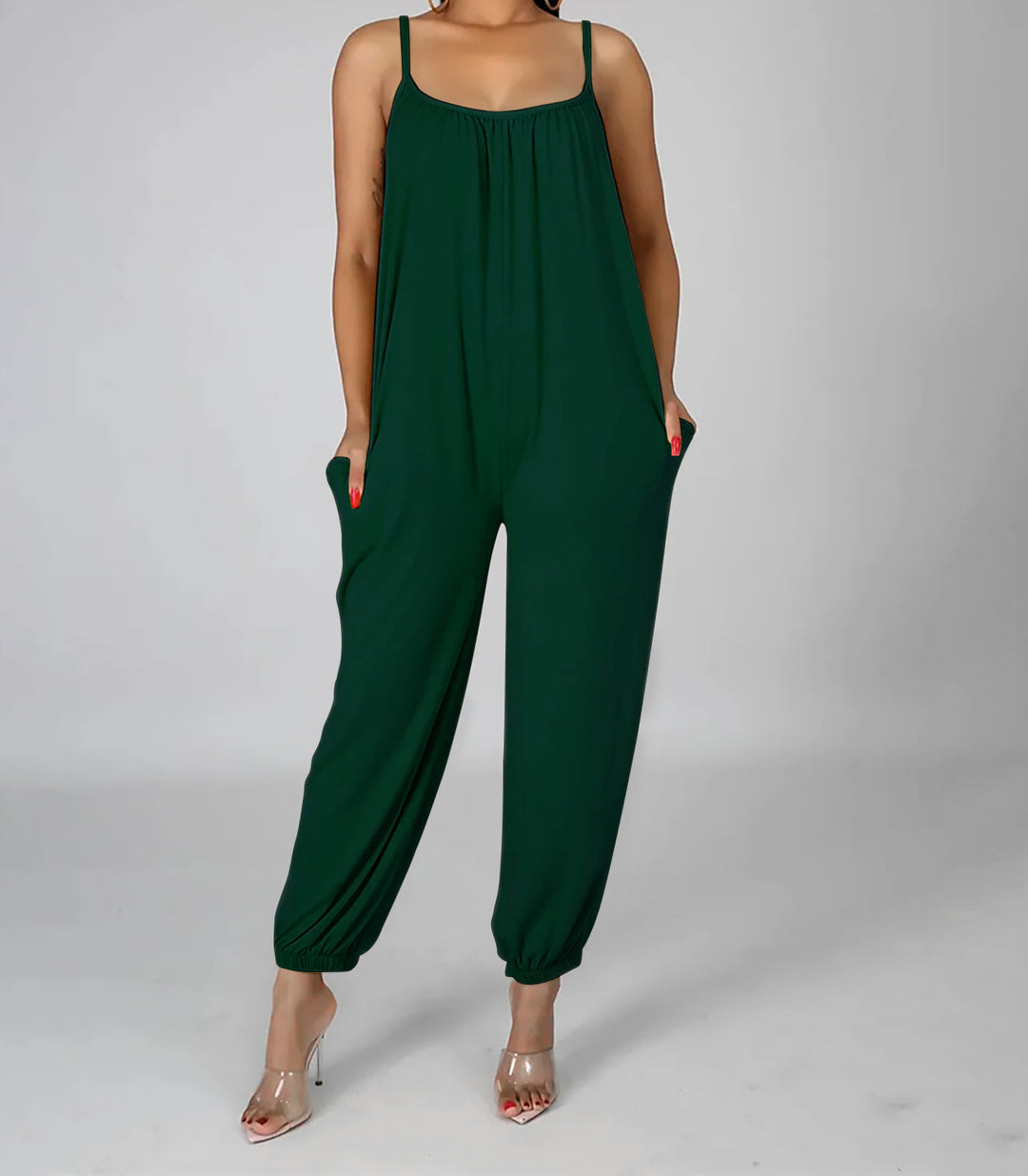 Damen Oversized Jumpsuit R&B