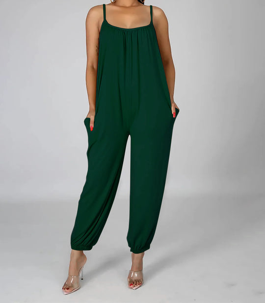 Damen Oversized Jumpsuit R&B