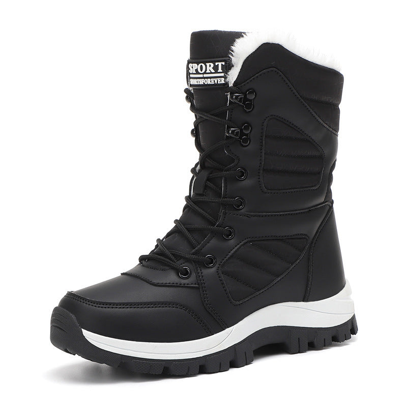 Damen Winterstiefel mit isolierendem Innenfutter und rutschfester Sohle R&B