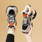 Damen modische Winter Sneakers mit kuscheligem Innenfutter und rutschfester Sohle R&B