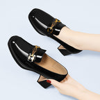 Damen Elegante und modische Pumps mit Kettenakzent R&B